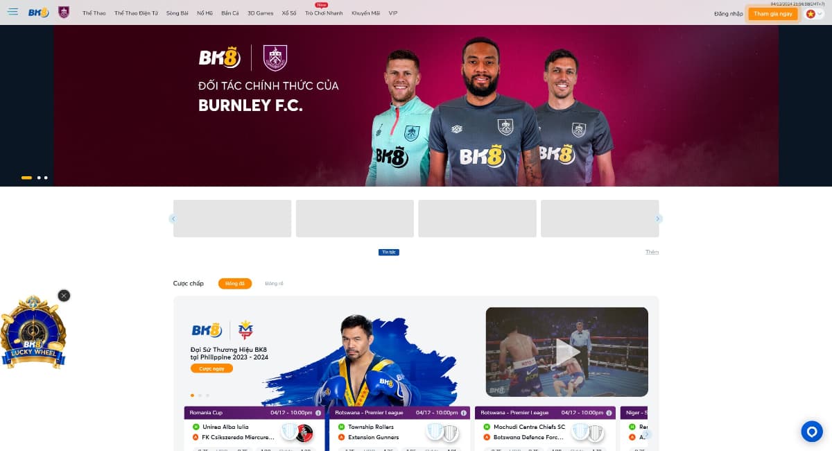 BK8 - Nhà cái châu Âu #1 trong lòng các cược thủ 